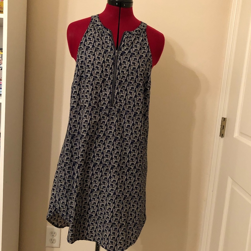 Splendid zebra print woven day dress